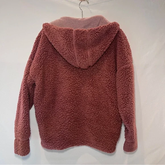 Prana Permafrost 1/2 Zip Pullover Hoodie - Rose colored - size small - Picture 2 of 10